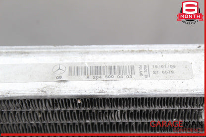 08-15 Mercedes X204 GLK350 Engine Radiator AC A/C Air Condenser Oil Cooler Assy