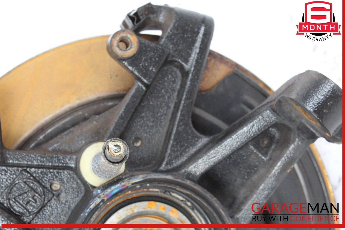 98-05 Mercedes W163 ML350 Rear Right Side Spindle Knuckle Hub w/ Rotor Disc OEM