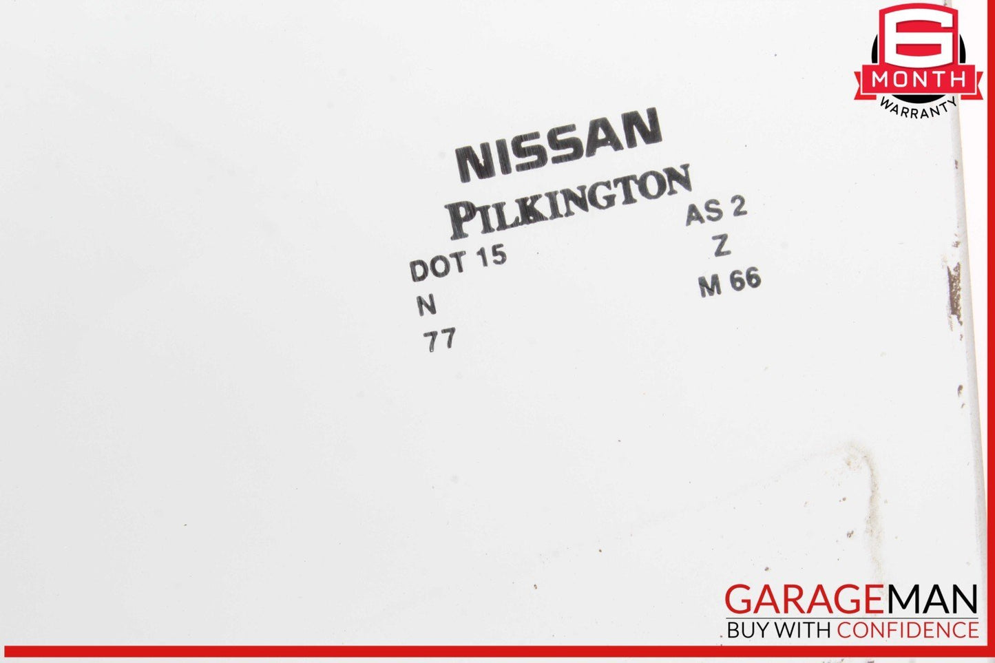 13-24 Nissan Leaf Rear Left Driver Side Door Window Glass 823013NF1A OEM