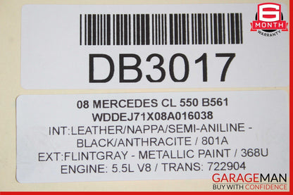 06-13 Mercedes W251 R350 ML350 Cooling Radiator AC A/C Condenser Assembly OEM