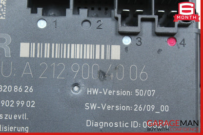08-14 Mercedes W204 C250 C300 C63 AMG Rear Right Side Door Control Module Unit