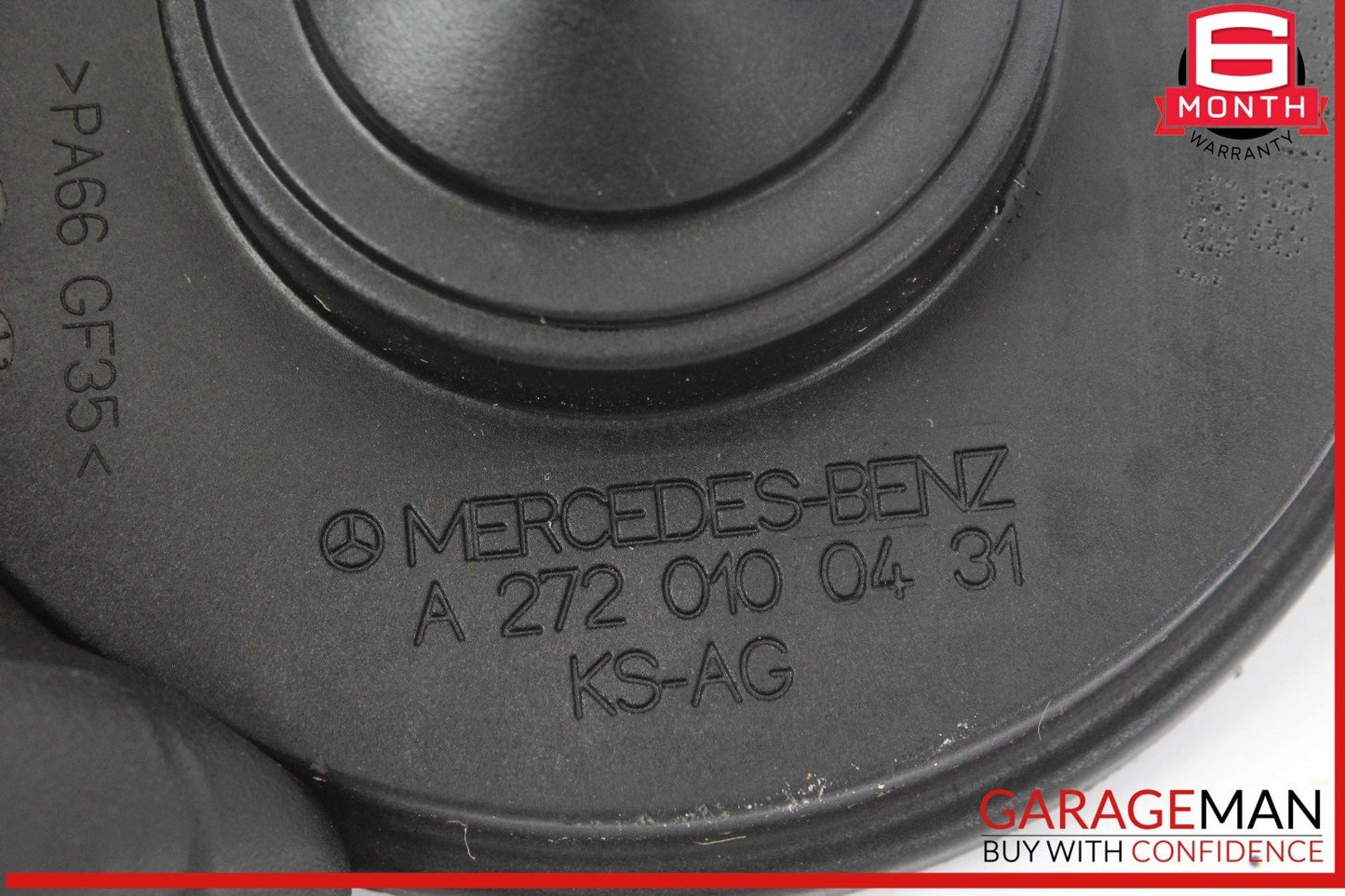 05-14 Mercedes W204 C300 GL450 Engine PCV Crankcase Vent Valve Oil Separator OEM