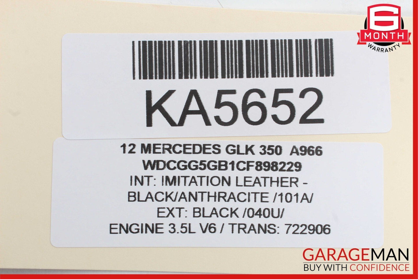 08-18 Mercedes C250 SLK250 E400 GLK350 Front Left Side Door Control Module Unit