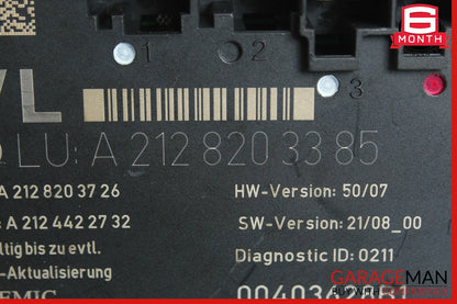 08-15 Mercedes W204 C300 C350 Front Left Side Door Control Module 2128203385 OEM