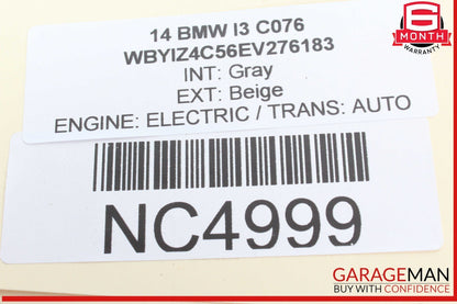 14-17 BMW i3 I01 Speedometer Instrument Cluster 9368542 OEM
