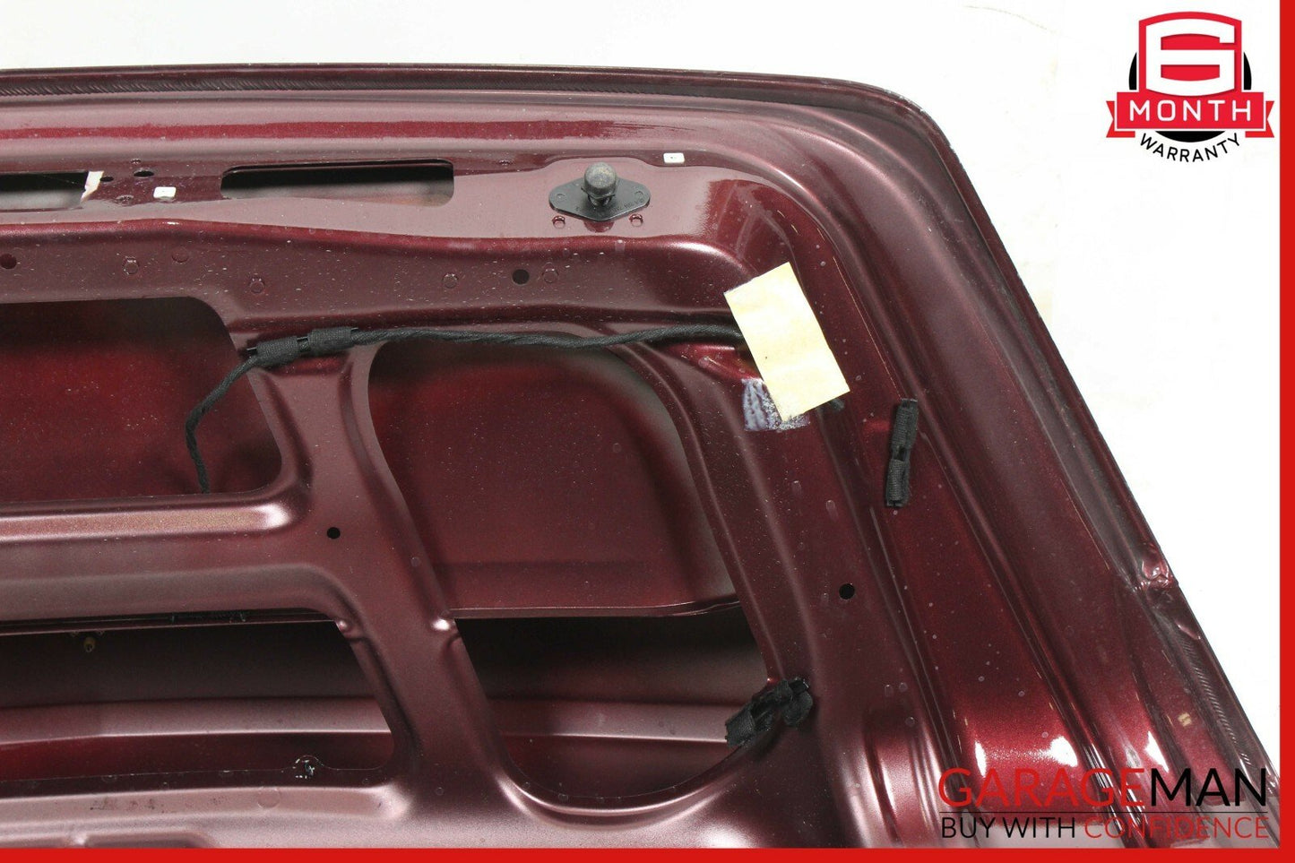 08-14 Mercedes W204 C300 C63 AMG Rear Trunk Lid Deck Shell Panel Red OEM