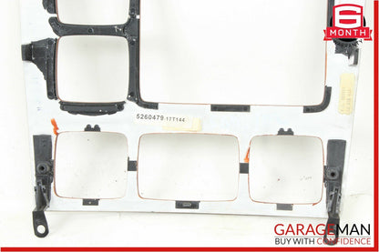 00-02 Mercedes W220 S600 Radio Dash Wood Trim Bezel Panel Cover Wood OEM