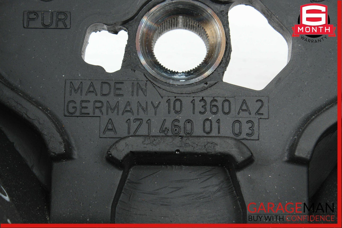 05-11 Mercedes R171 SLK280 C230 Sport 3 Spoke Steering Wheel Leather Black