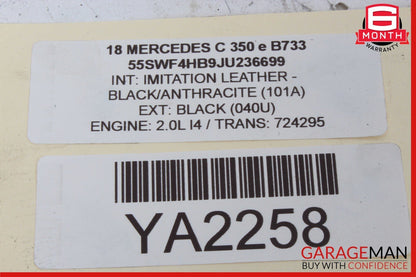 15-18 Mercedes W205 C350e C300 2.0L DENSO Engine Starter Motor 2749062100 OEM