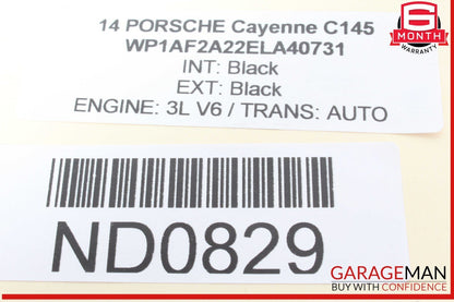 03-18 Porsche Cayenne 957 958 Rear Left / Right Side Upper Rearward Control Arm