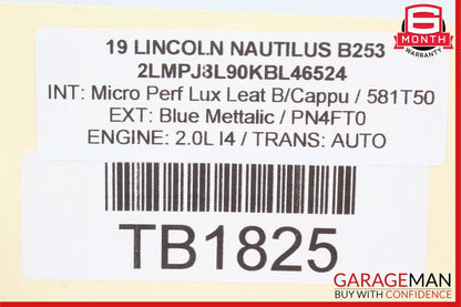 19-21 Lincoln Nautilus Front Right Side Wheel Spindle Knuckle Hub Bearing AWD