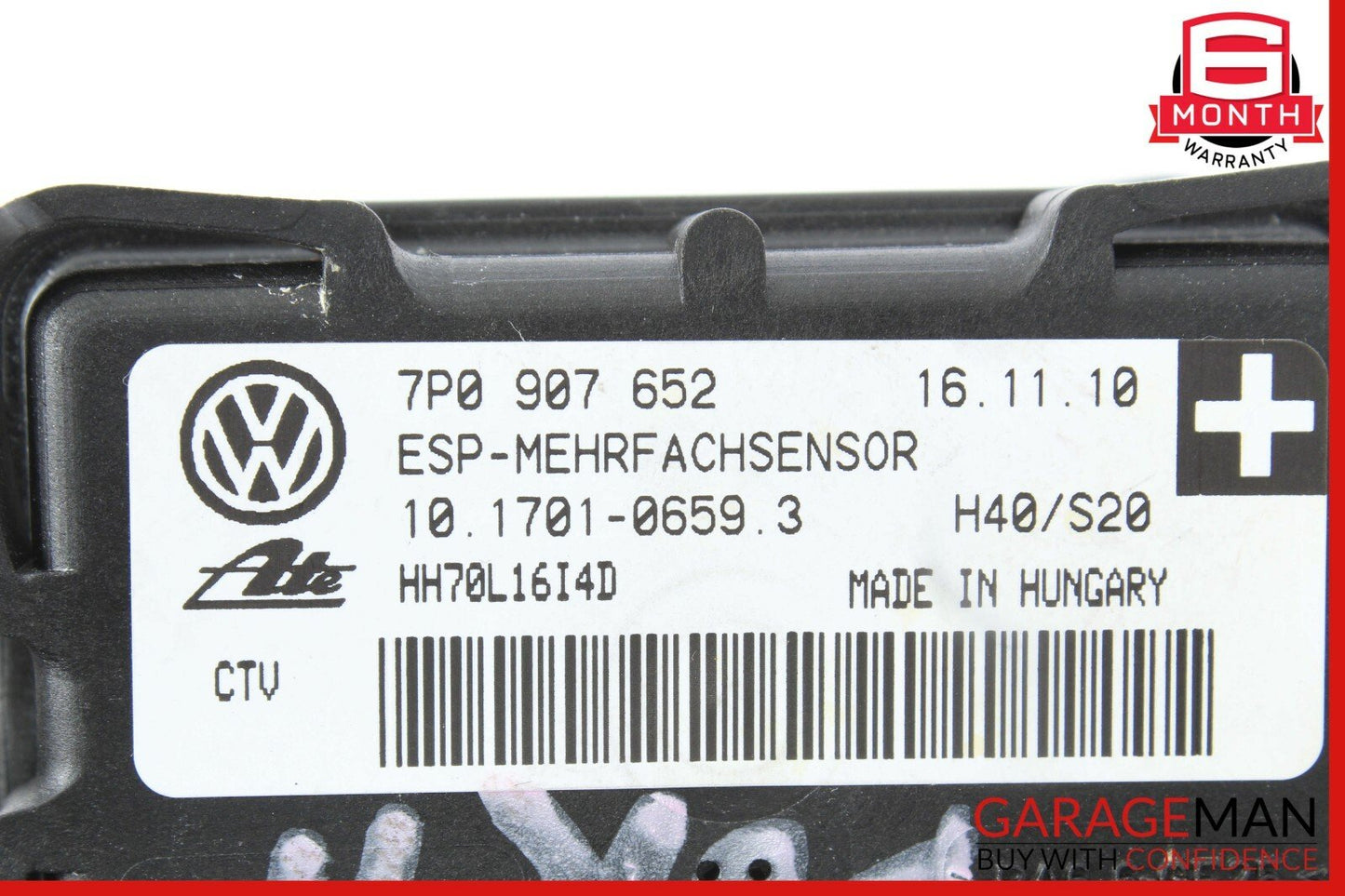 11-17 Porsche Cayenne 958 ESP YAW Rate Multiple Sensor Control Module Unit