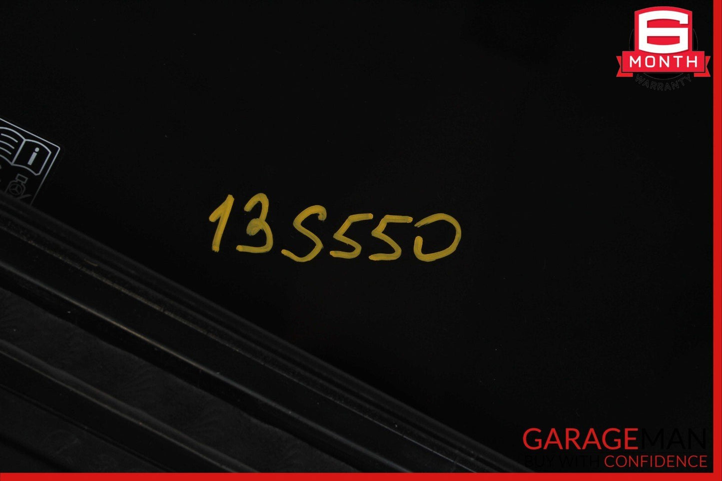 07-13 Mercedes W221 S550 S400 S63 AMG Rear Pano Panoramic Roof Glass Assembly