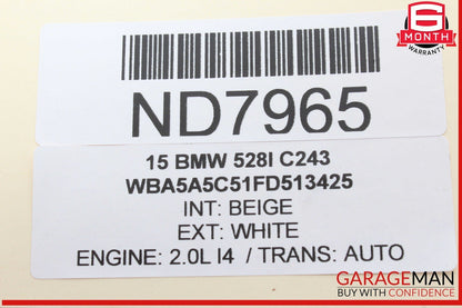 11-16 BMW 528i 535i 550i F10 Front Left Driver Side Door Lock Latch Actuator OEM