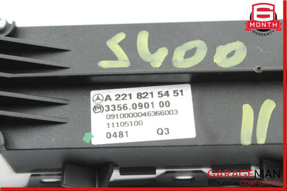 07-13 Mercedes W216 CL600 S400 Dash Suspension ESP Cluster Control Switch Module