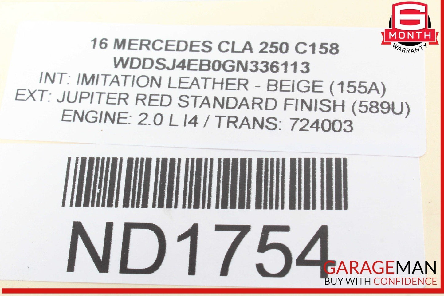 14-19 Mercedes W117 CLA250 ABS Brake Hydraulic Pump Control Module Unit OEM