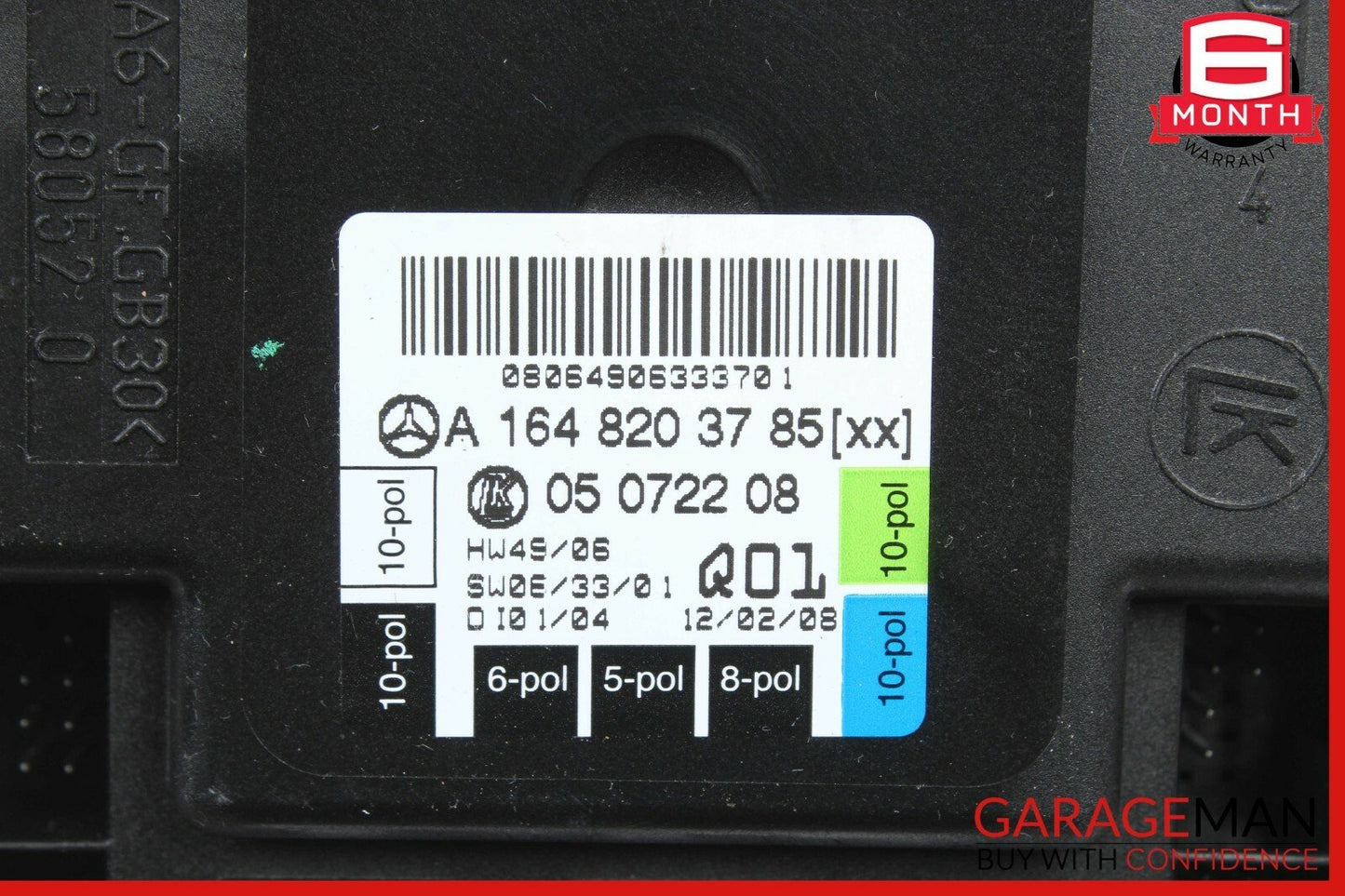 06-13 Mercedes R350 GL450 ML350 Front Left Driver Side Door Control Module Unit