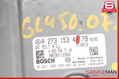 07-12 Mercedes X164 GL450 4MATIC ECU ECM Engine Control Module Unit 2731534879