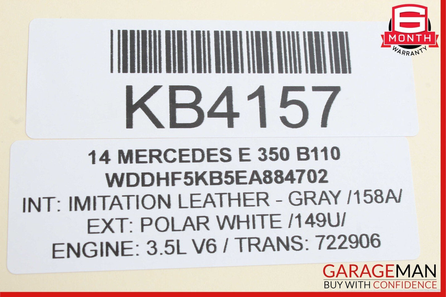 08-18 Mercedes CLS400 E350 CLS550 C250 Rear Left Side Door Control Module Unit
