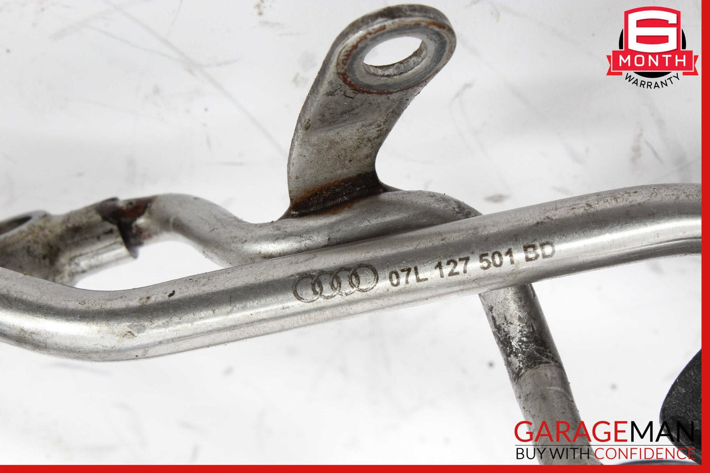 10-15 Audi R8 Fuel Rail Line Pipe Set OEM
