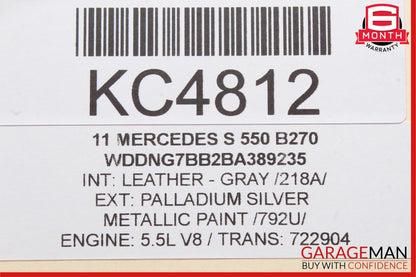 07-13 Mercedes W221 S550 CL550 Front Right Dash AC A/C Air Vent Trim Grill OEM