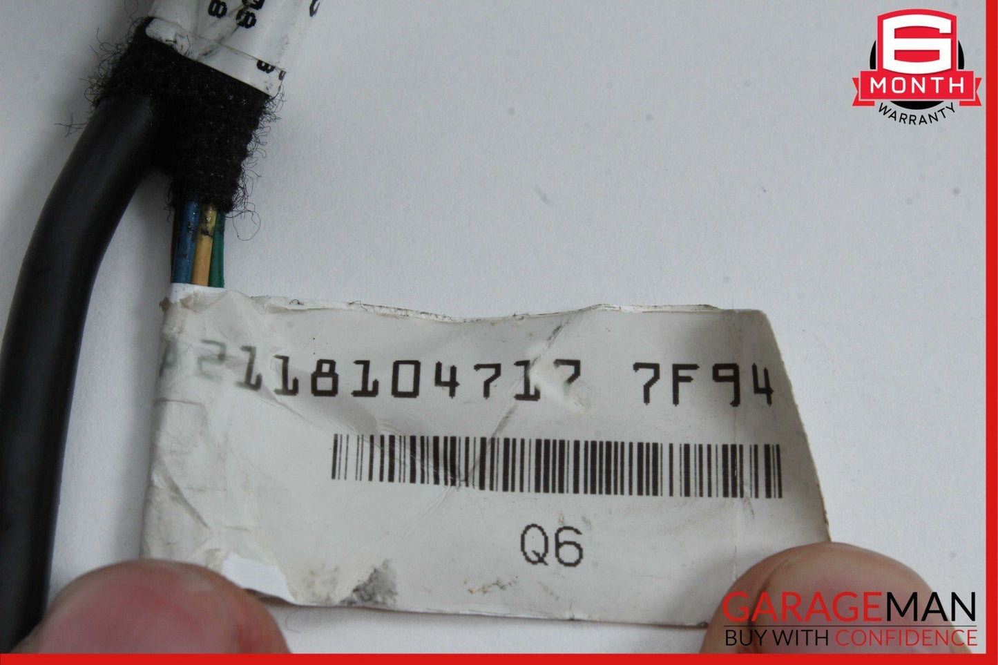 07-09 Mercedes W211 E350 E550 E63 AMG Interior Top Upper Rear View Mirror Gray