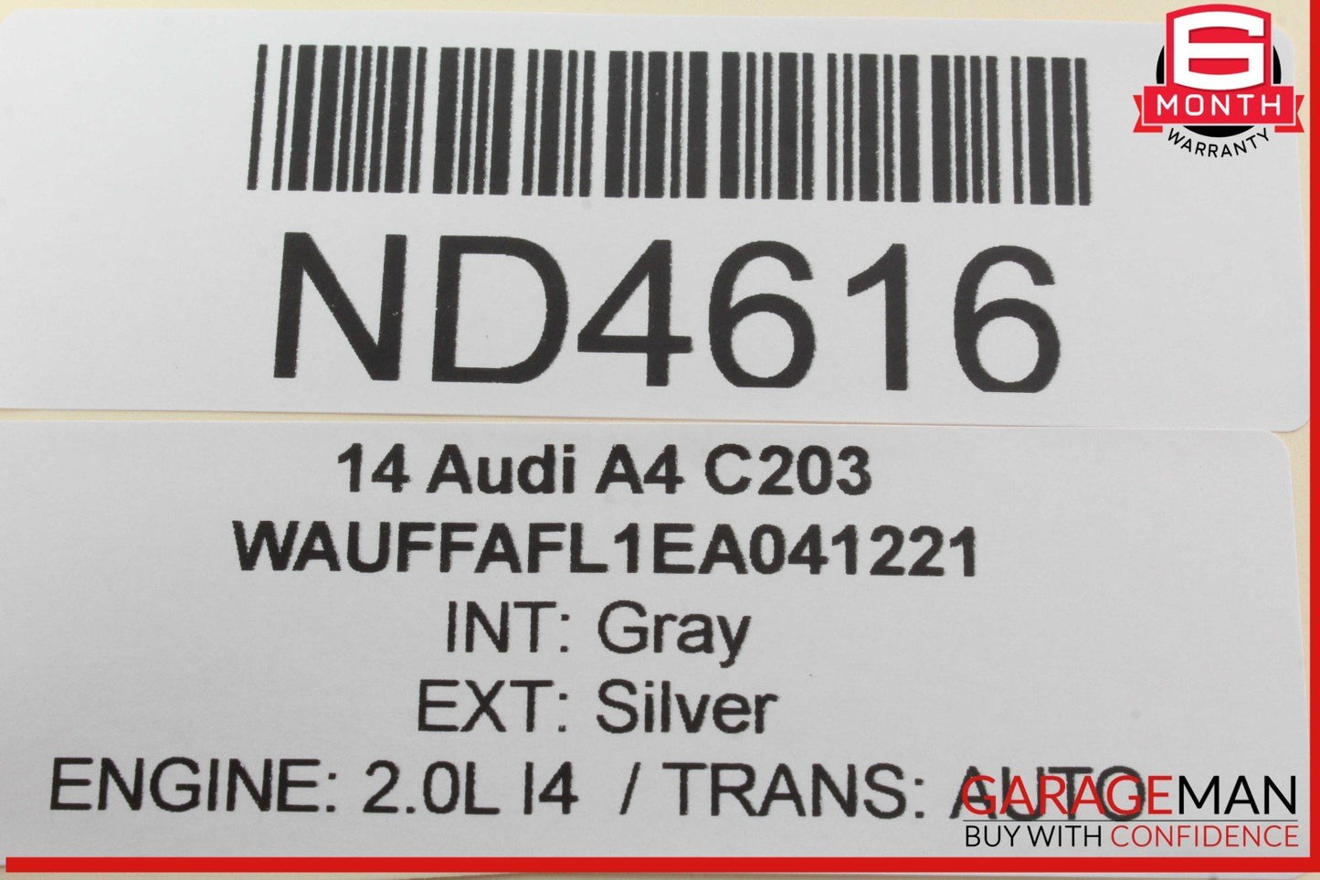 13-17 Audi A4 SQ5 Rear Keyless Key Less Entry Antenna Module 8K0907247 OEM