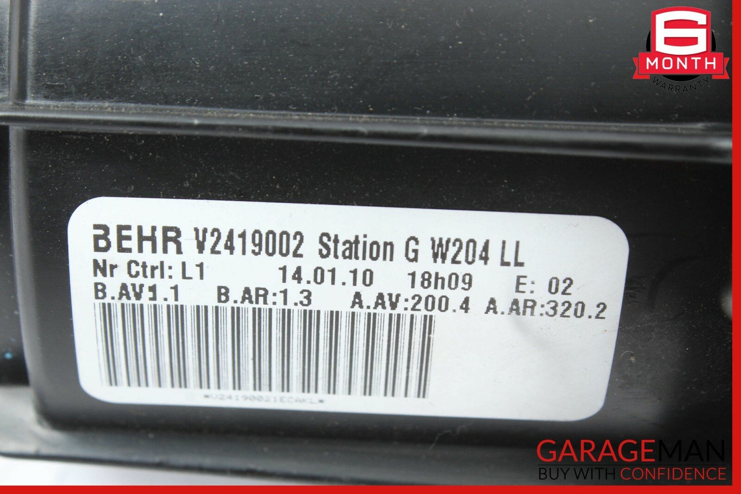 10-16 Mercedes W212 E500 AC A/C Heater Blower Motor Fan 2128200708 OEM