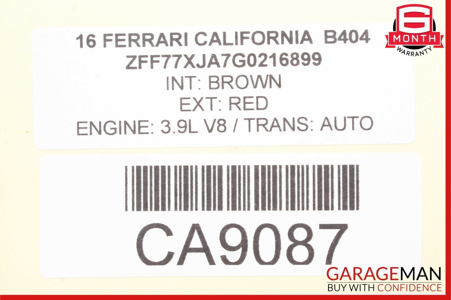 15-18 Ferrari California T Front & Rear Swaybar End Link Tie Rods Set of 4 Pc