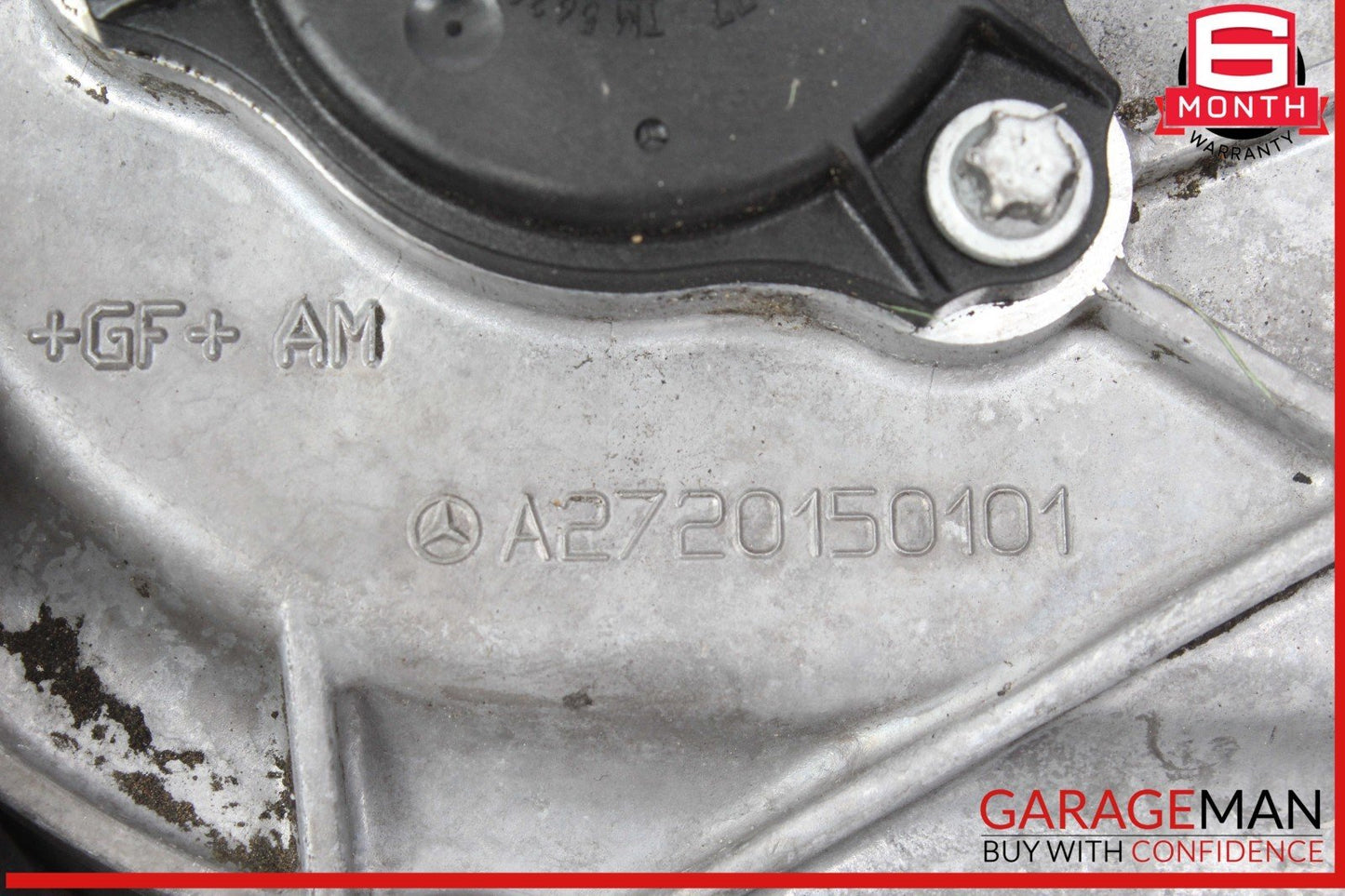 05-13 Mercedes W164 ML350 E350 Front Right Engine Timing Chain Cover Plate OEM