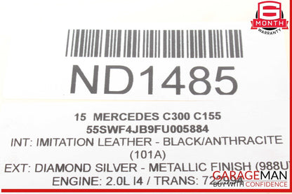 15-20 Mercedes W205 C300 Rear Left or Right Suspension Lower Control Arm OEM