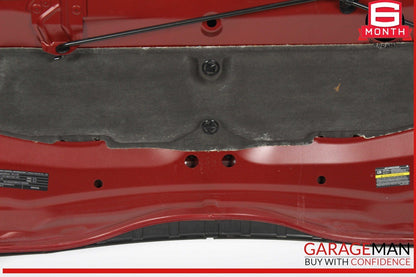 13-17 Nissan Leaf Front Hood Bonnet Panel Assembly Red OEM