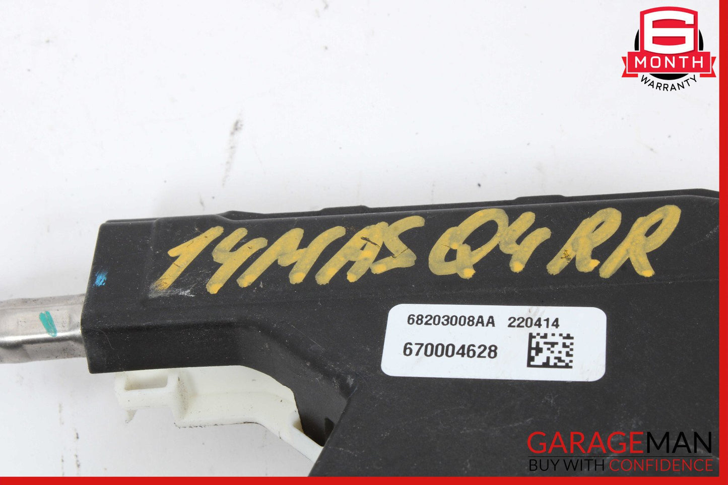 14-17 Maserati Ghibli Rear Right Side Door Lock Latch Actuator Mechanism OEM