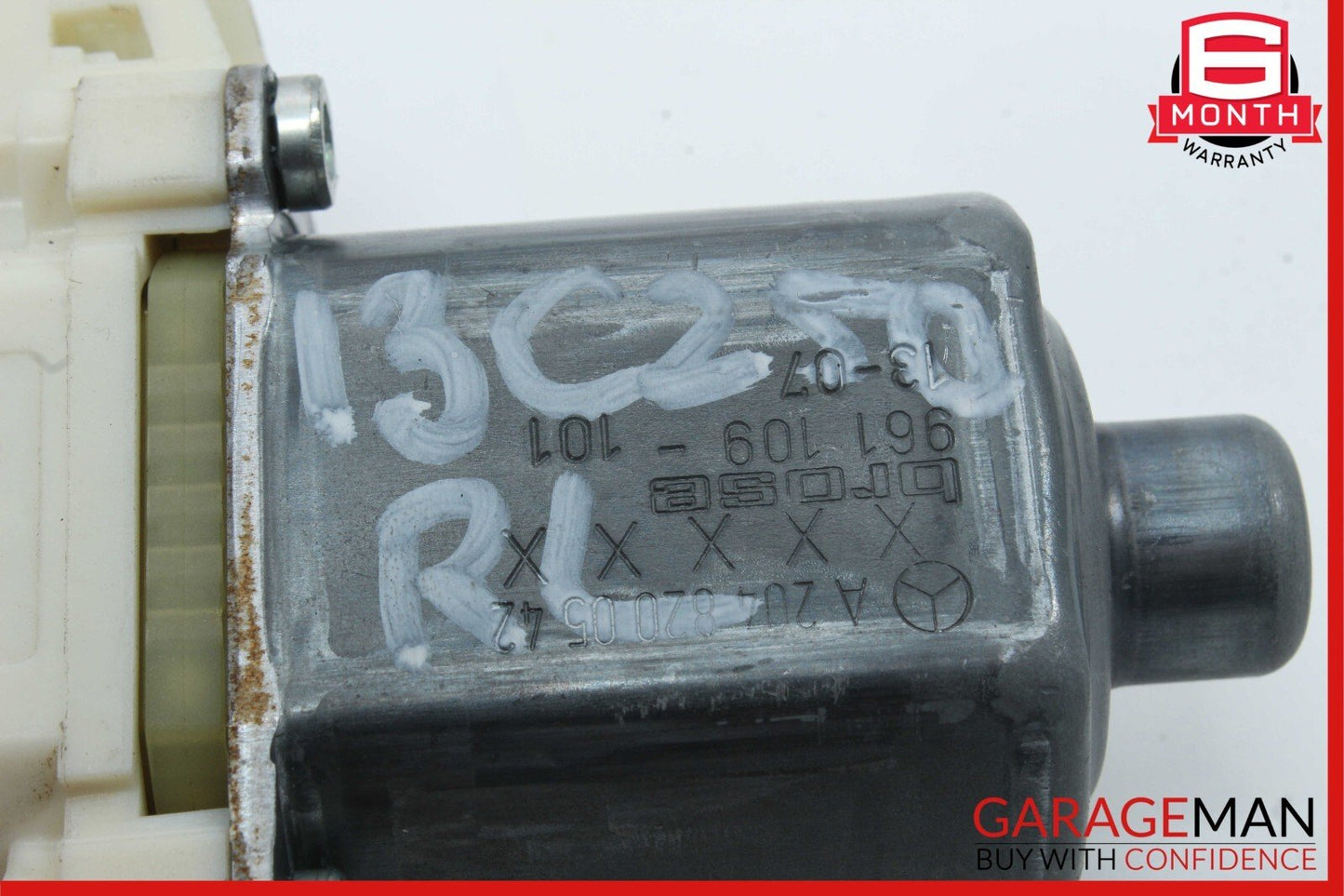 08-16 Mercedes W204 C250 GLK350 Rear Left Side Door Window Regulator Motor OEM