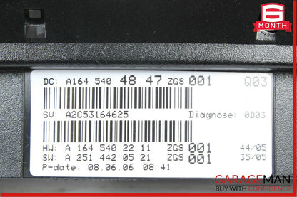 06-08 Mercedes X164 GL450 ML550 Speedometer Odometer Instrument Cluster Gauge