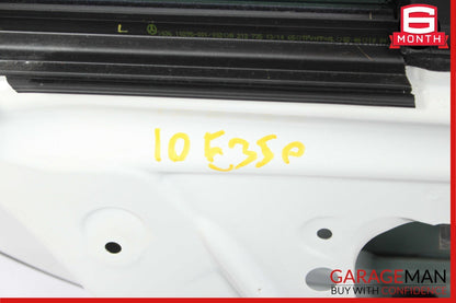 10-16 Mercedes W212 E350 E63 AMG Sedan Rear Left Side Door Shell Calcite White