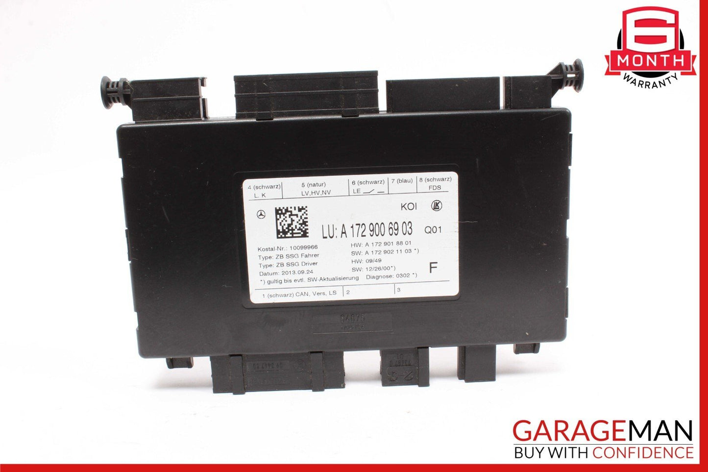 08-20 Mercedes C250 E350 C350 Seat Controller Module Front Left Side