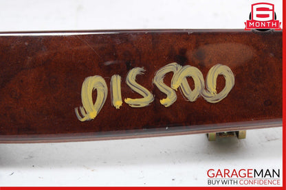 00-02 Mercedes W220 S500 S600 Radio Dash Wood Trim Bezel Panel Cover Wood OEM