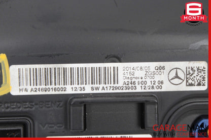 12-18 Mercedes B-Class W242 W246 B250 Central Information Dashboard Display OEM