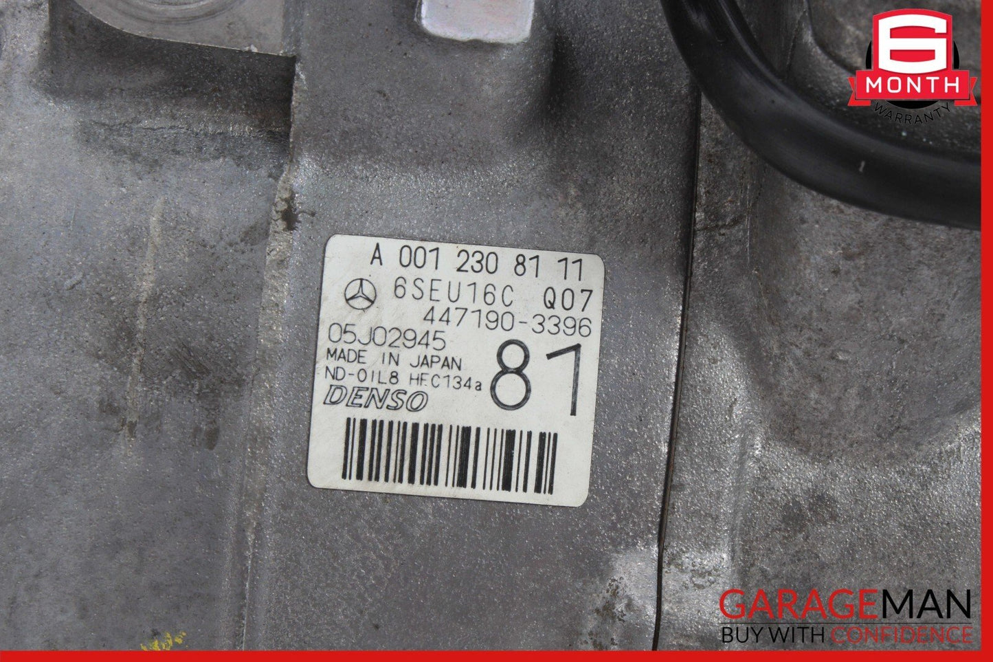 06-11 Mercedes W211 E350 CLS350 A/C Air Conditioner Compressor 0012308111 OEM