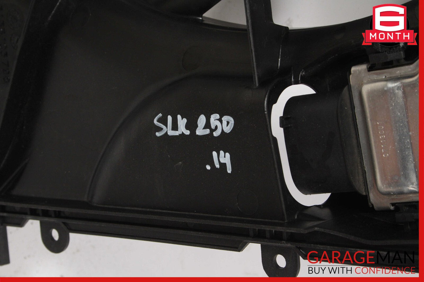 12-20 Mercedes R172 SLK250 CLA250 Engine Radiator Cooling Fan Motor Shroud Assy