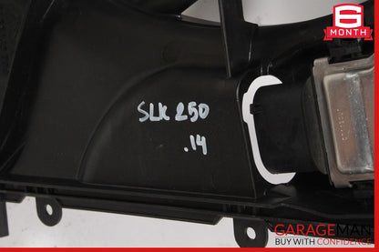 12-20 Mercedes R172 SLK250 CLA250 Engine Radiator Cooling Fan Motor Shroud Assy