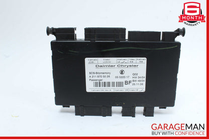 03-12 Mercedes X164 GL450 E550 Front Right Seat Control Module OEM