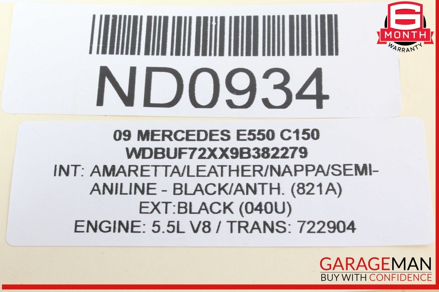 07-09 Mercedes W211 E550 CLS550 E63 AMG Hazard Switch Control Panel Wood OEM