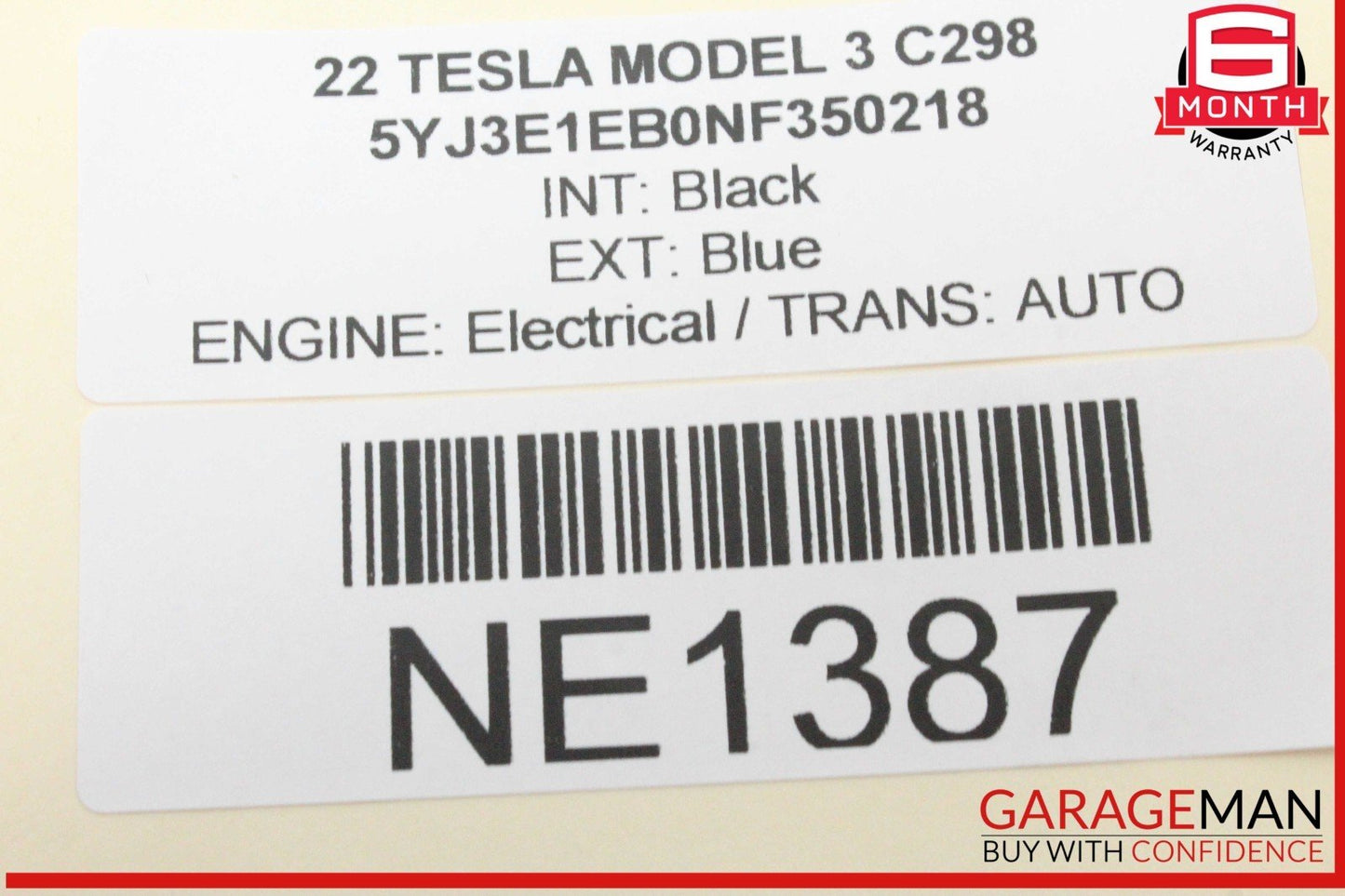 17-23 Tesla Model 3 Front Left Driver Side Door Lock Latch Actuator 150067200B