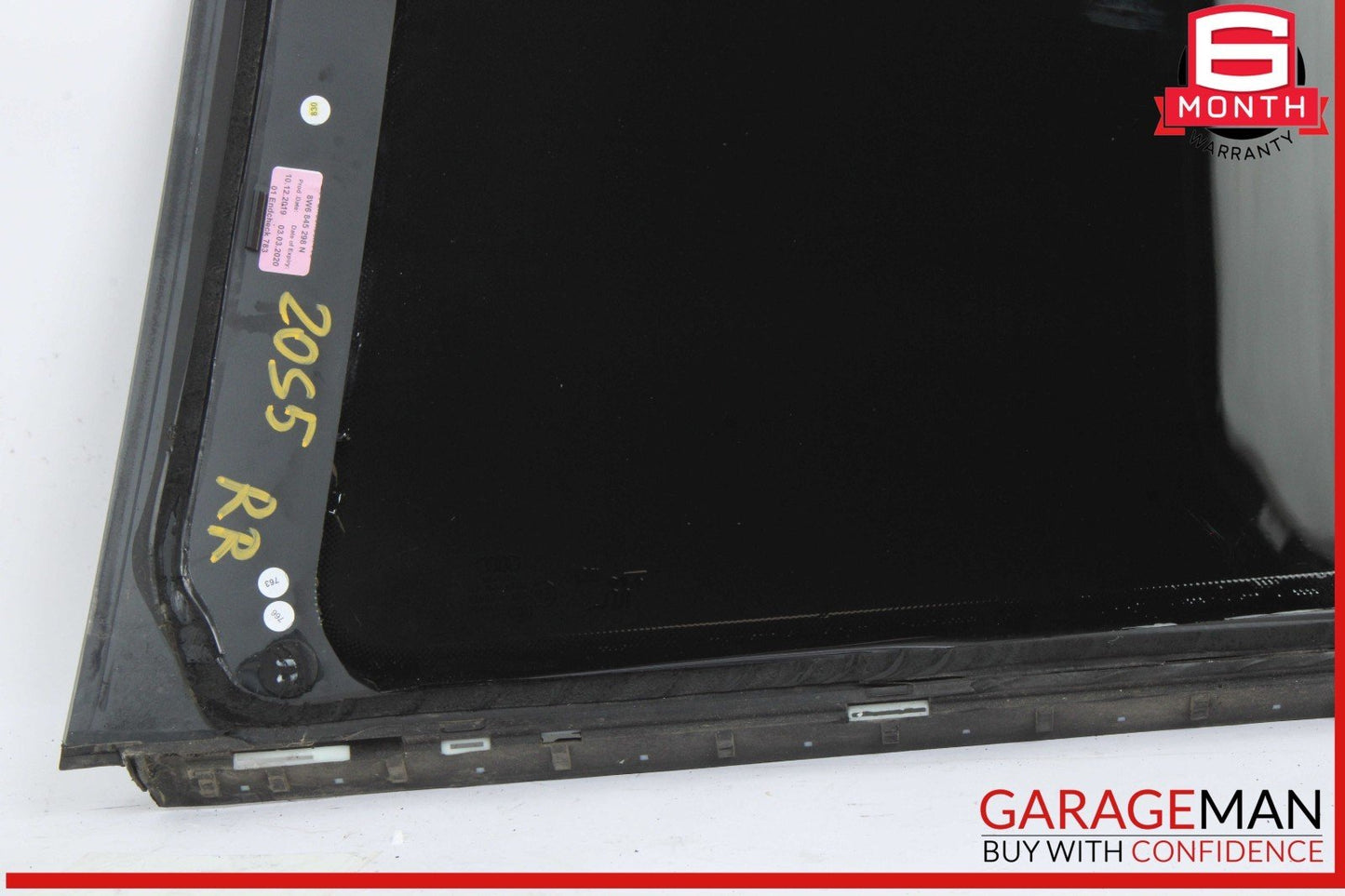 18-23 Audi S5 RS5 Rear Right Passenger Side Quarter Window Glass 8W6845298 OEM