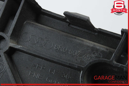09-17 Audi Q5 SQ5 Rear Left Driver Side Bumper Guide Mount Bracket 8R0807453 OEM