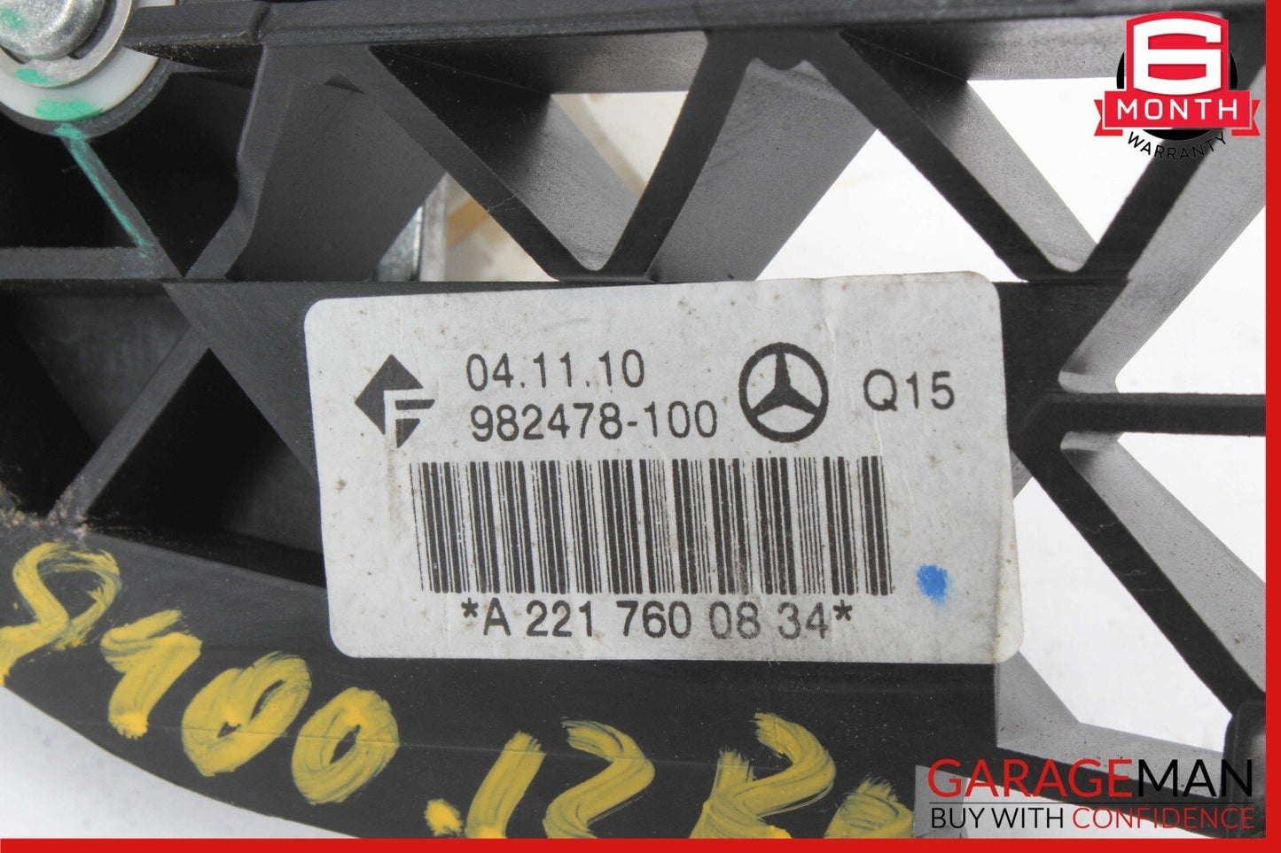 07-13 Mercedes W221 S400 Rear Right Side Exterior Door Handle Keyless Go