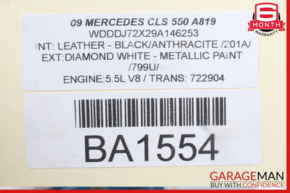 07-11 Mercedes W219 CLS550 E350 E500 Roof Shark Fin GPS Antenna White OEM