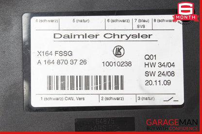 07-12 Mercedes X164 GL450 3rd Third Row Seat Power Folding Controller Module